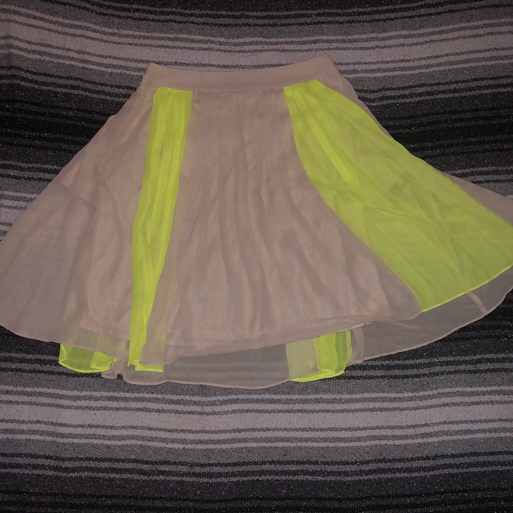 Long Lightweight Cream Skirt